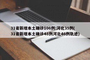 31省新增本土确诊106例:河北35例(31省新增本土确诊48例河北46例轨迹)