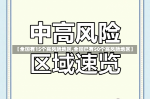 【全国有15个高风险地区,全国已有50个高风险地区】
