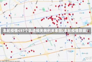 本轮疫情497个轨迹相关病例关系图(本轮疫情数据)