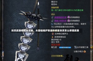 剑灵武器修理全攻略，从基础维护到进阶修复剑灵怎么修理武器