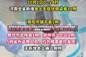 郑州新增4例本土感染者含2名教师 专家呼吁强化重点人群防护郑州通报4例感染者详情:含2名教师