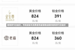 老凤祥今日金价，市场波动与消费者购金策略全解析老凤祥今日金价