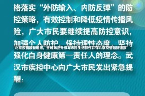 北京疫情最新通报，全域防控升级与市民生活韧性并存北京疫情最新通报
