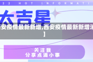 【西安疫情最新新增,西安疫情最新新增消息】