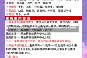 重庆市疫情最新动态，防控升级、社会影响与未来展望重庆市疫情最新消息