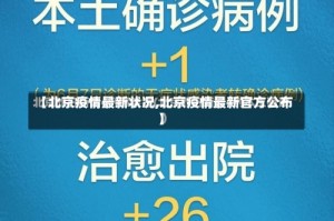 【北京疫情最新状况,北京疫情最新官方公布】