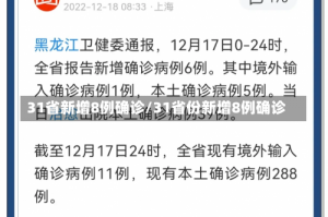 31省新增8例确诊/31省份新增8例确诊