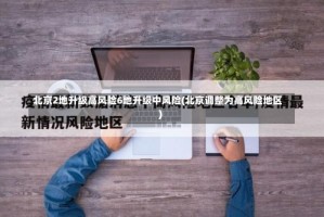北京2地升级高风险6地升级中风险(北京调整为高风险地区)