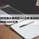 美国新冠确诊病例超585万例/美国新冠确诊病例超2806万例