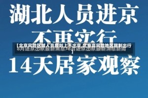【北京风险区域人员原则上不出京,北京高风险地区限制出行】