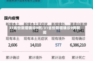 31省份新增确诊9例/31省份新增确诊9例新闻