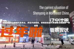 沈阳新增本土病例引发关注，多区升级管控，疫情防控进入关键期沈阳最新一例疫情