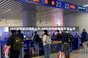 48小时核酸证明怎么开/48小时内核酸报告怎么开