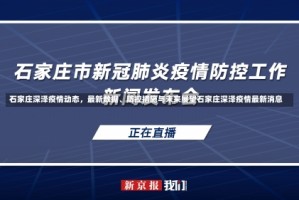 石家庄深泽疫情动态，最新数据、防控措施与未来展望石家庄深泽疫情最新消息