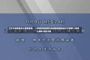 辽宁大连突发本土疫情反弹，11例感染链追踪与全域防控阻击战辽宁新增11例本土病例 均在大连