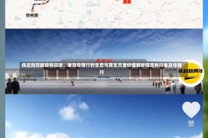 保定向双碳目标迈进，单双号限行的生态与民生双重价值解析保定执行单双号限行