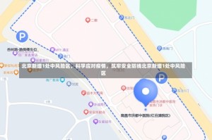 北京新增1处中风险区，科学应对疫情，筑牢安全防线北京新增1处中风险区