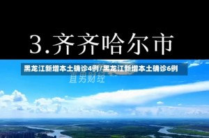 黑龙江新增本土确诊4例/黑龙江新增本土确诊6例