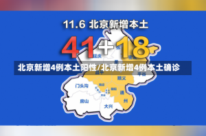 北京新增4例本土阳性/北京新增4例本土确诊
