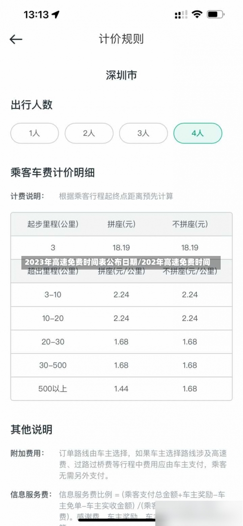 2023年高速免费时间表公布日期/202年高速免费时间-第3张图片