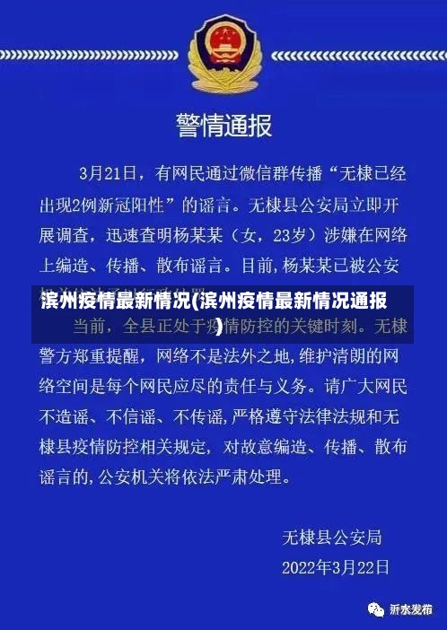 滨州疫情最新情况(滨州疫情最新情况通报)-第1张图片