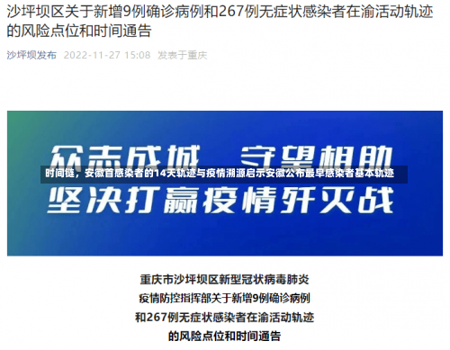时间链，安徽首感染者的14天轨迹与疫情溯源启示安徽公布最早感染者基本轨迹-第2张图片