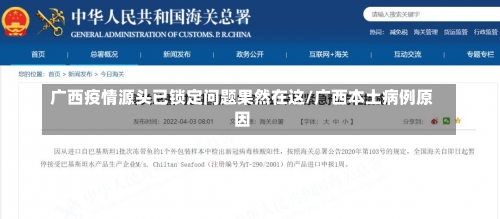 广西疫情源头已锁定问题果然在这/广西本土病例原因-第3张图片