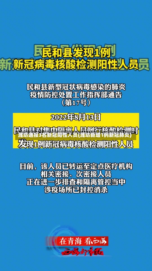 潍坊通报3名新冠阳性人员(潍坊新增1例新冠肺炎)-第2张图片