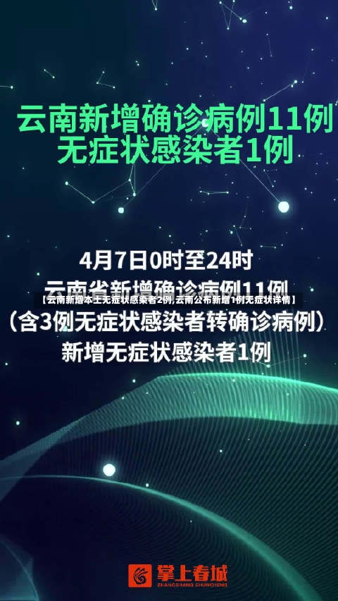 【云南新增本土无症状感染者2例,云南公布新增1例无症状详情】-第2张图片