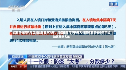 成都疫情高风险区域最新名单发布	，防控措施与市民应对指南成都疫情中高风险地区最新名单-第2张图片