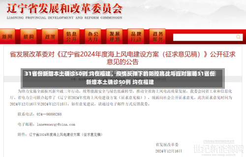 31省份新增本土确诊50例 均在福建，疫情反弹下的防控挑战与应对策略31省份新增本土确诊50例 均在福建-第2张图片