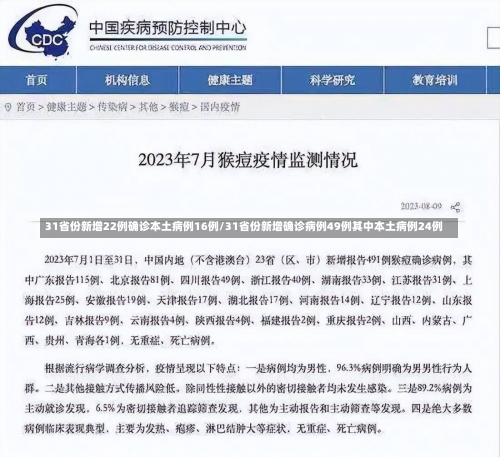 31省份新增22例确诊本土病例16例/31省份新增确诊病例49例其中本土病例24例-第3张图片