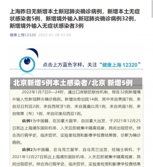 北京新增5例本土感染者/北京 新增5例-第2张图片