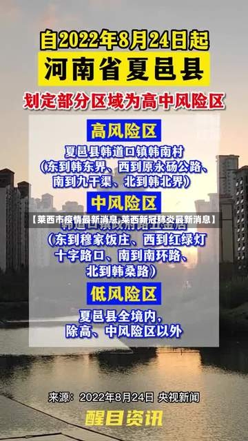 【莱西市疫情最新消息,莱西新冠肺炎最新消息】-第1张图片
