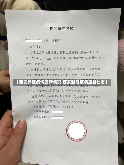 【西安新冠疫情最新情况,西安新冠疫情最新动态】-第1张图片