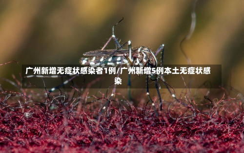 广州新增无症状感染者1例/广州新增5例本土无症状感染-第2张图片