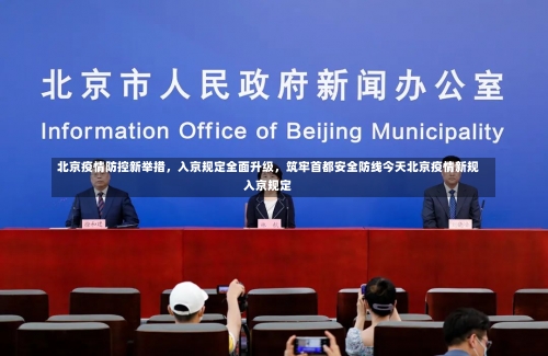 北京疫情防控新举措，入京规定全面升级，筑牢首都安全防线今天北京疫情新规入京规定-第1张图片
