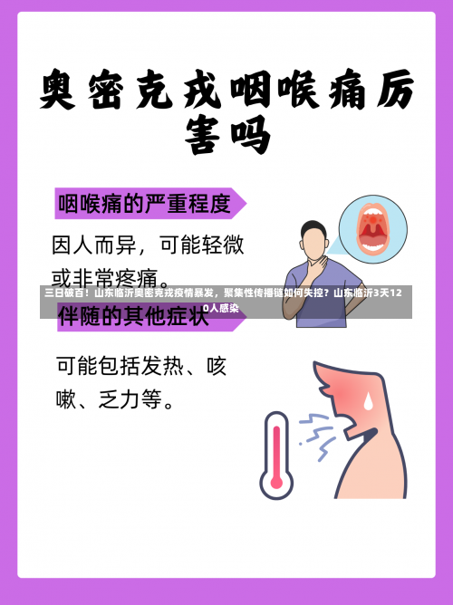 三日破百！山东临沂奥密克戎疫情暴发	，聚集性传播链如何失控？山东临沂3天120人感染-第2张图片