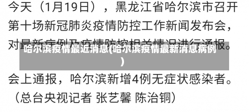 哈尔滨疫情最近消息(哈尔滨疫情最新消息病例)-第2张图片