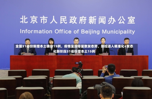 全国31省份新增本土确诊15例	，疫情呈现零星散发态势，防控进入精准化+常态化新阶段31省份增本土15例-第1张图片