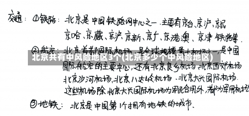 北京共有中风险地区3个(北京多少个中风险地区)-第3张图片