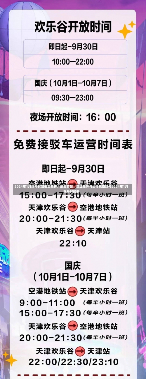 2024年1月限号时间表全解析，政策背景、区域差异与出行指南限号2024年1月限号时间表-第1张图片