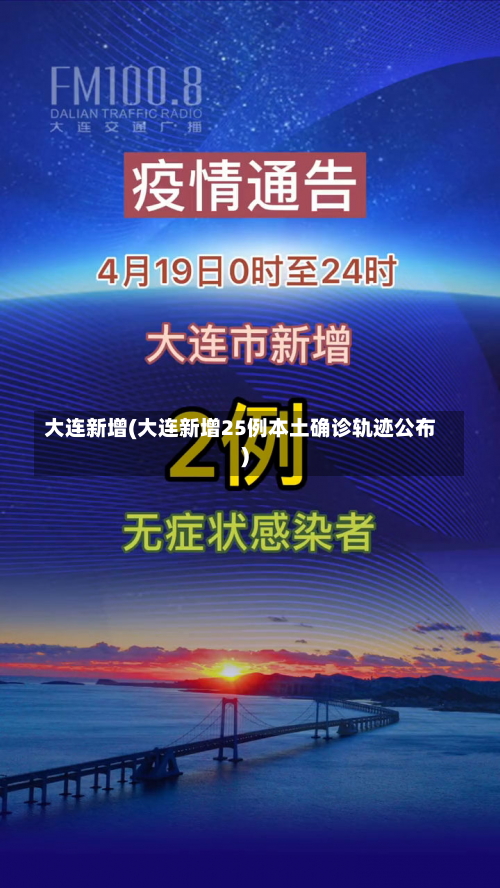 大连新增(大连新增25例本土确诊轨迹公布)-第2张图片