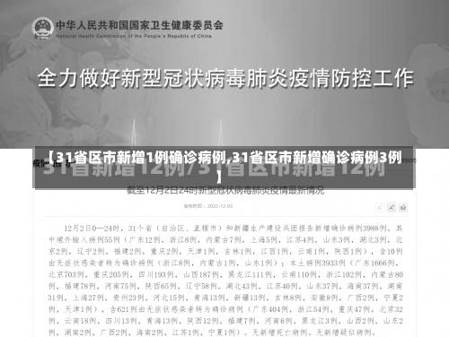 【31省区市新增1例确诊病例,31省区市新增确诊病例3例】-第2张图片