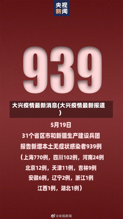 大兴疫情最新消息(大兴疫情最新报道)-第1张图片