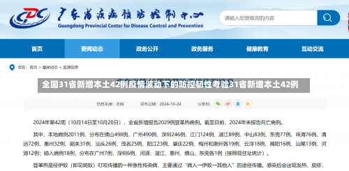 全国31省新增本土42例疫情波动下的防控韧性考验31省新增本土42例-第1张图片