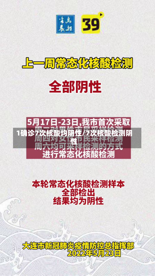 1确诊7次核酸均阴性/7次核酸检测阴性-第1张图片