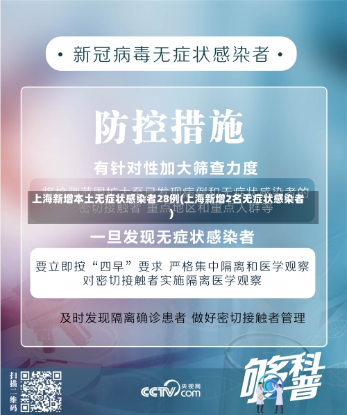 上海新增本土无症状感染者28例(上海新增2名无症状感染者)-第2张图片