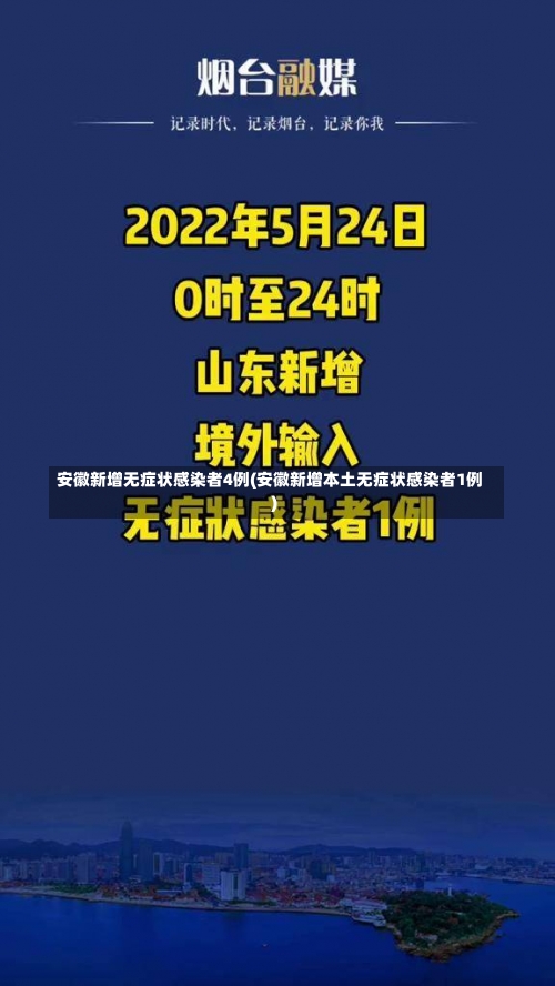 安徽新增无症状感染者4例(安徽新增本土无症状感染者1例)-第2张图片