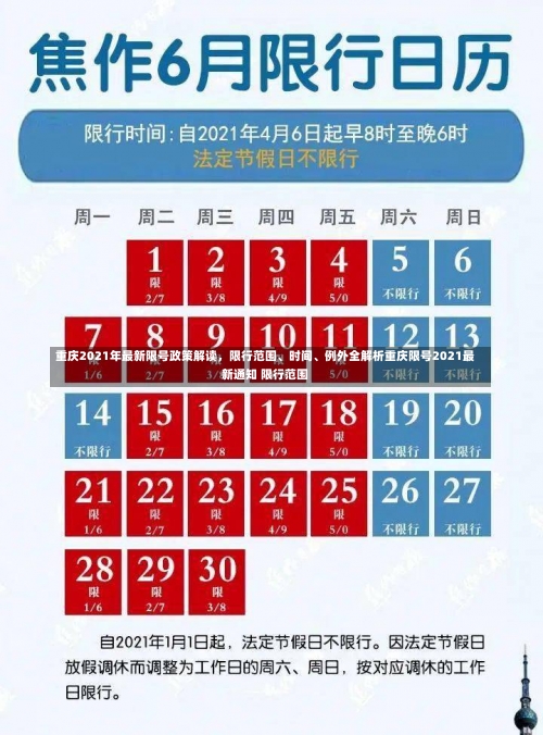重庆2021年最新限号政策解读，限行范围、时间、例外全解析重庆限号2021最新通知 限行范围-第1张图片